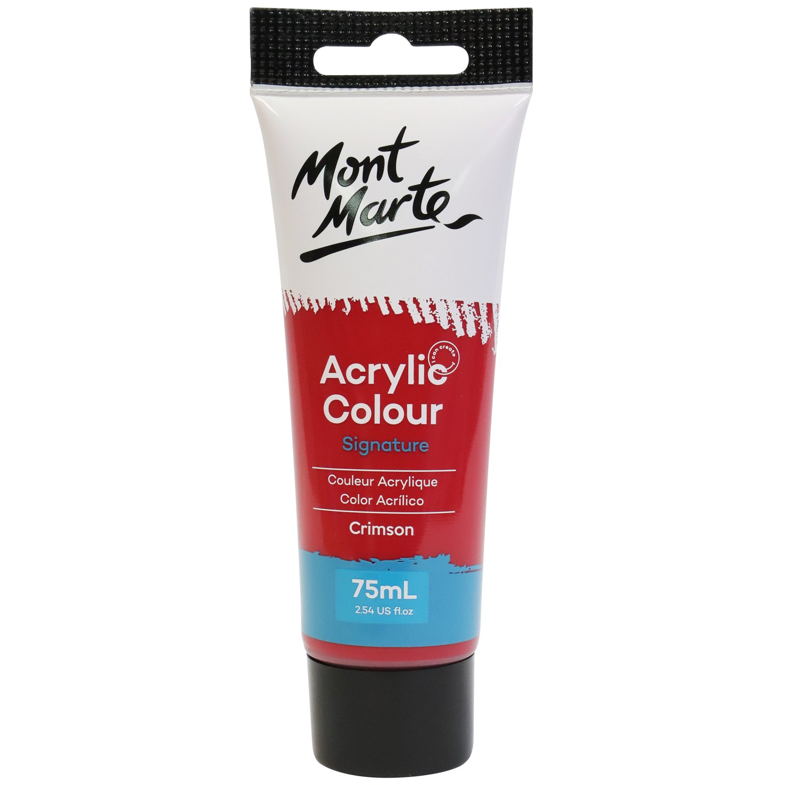 Acrylic Colour Paint 75ml - Crimson