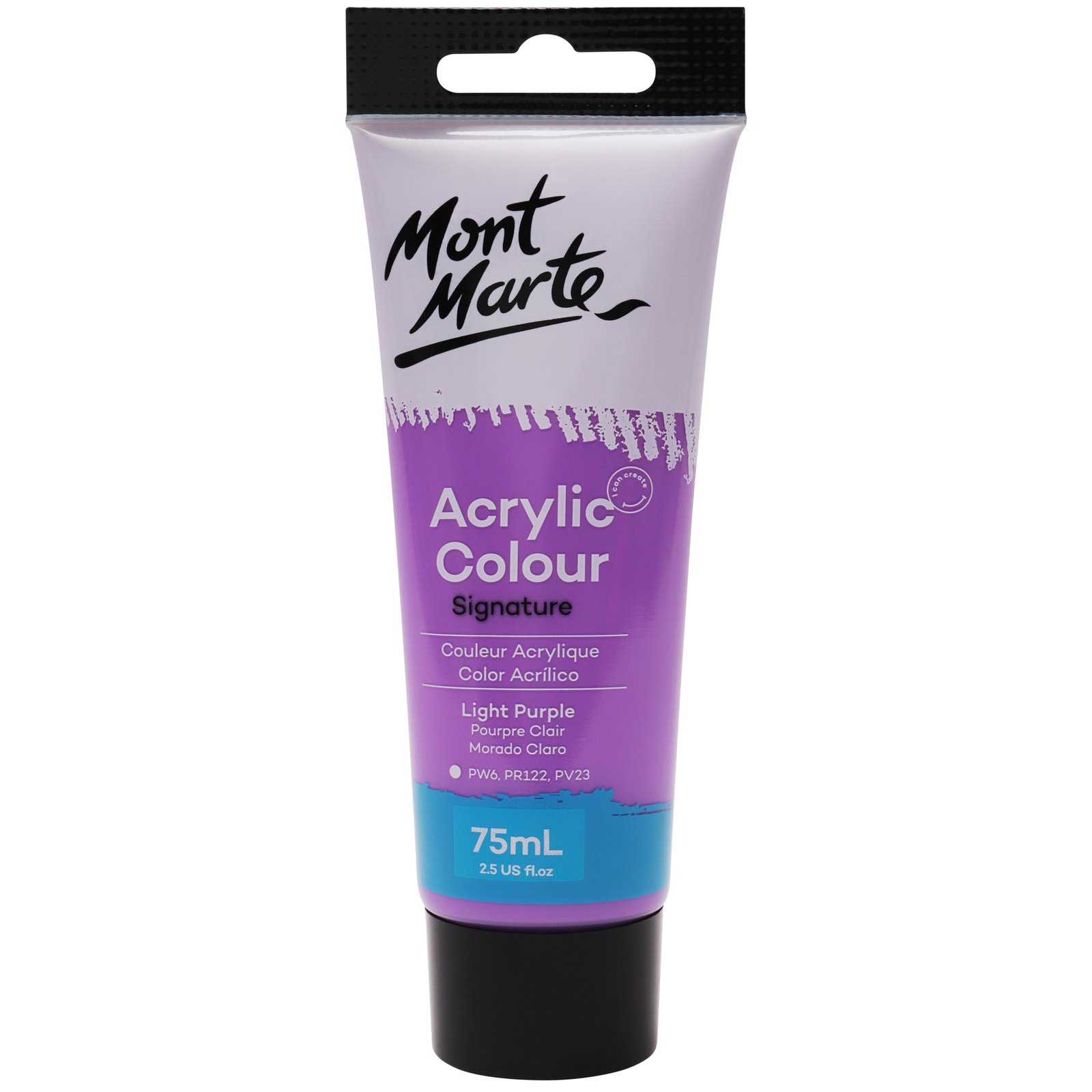 Acrylic Colour Paint 75ml - Light Purple
