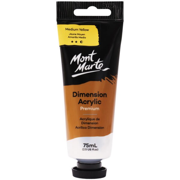 Dimension Acrylic 75mls - Medium Yellow
