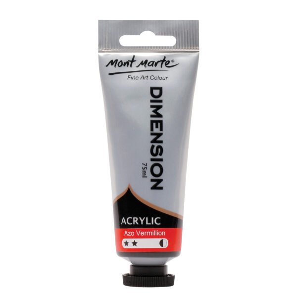 Dimension Acrylic 75mls - Azo Vermillion