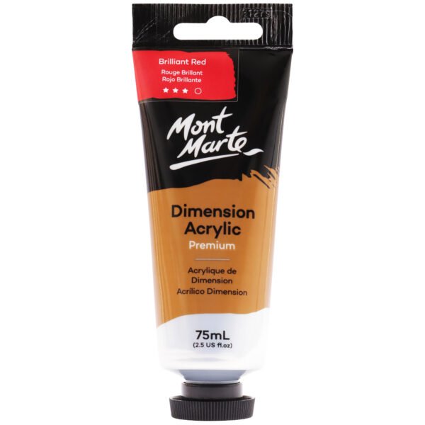 Dimension Acrylic 75mls - Brilliant Red