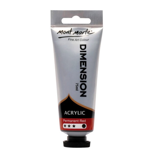 Dimension Acrylic 75mls - Permanent Red