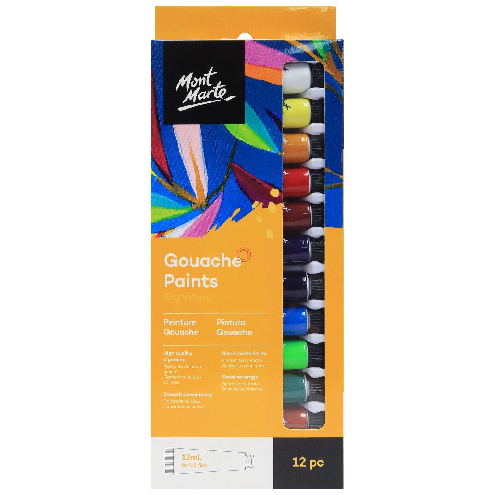Gouache Paint Set 12pc x 12ml