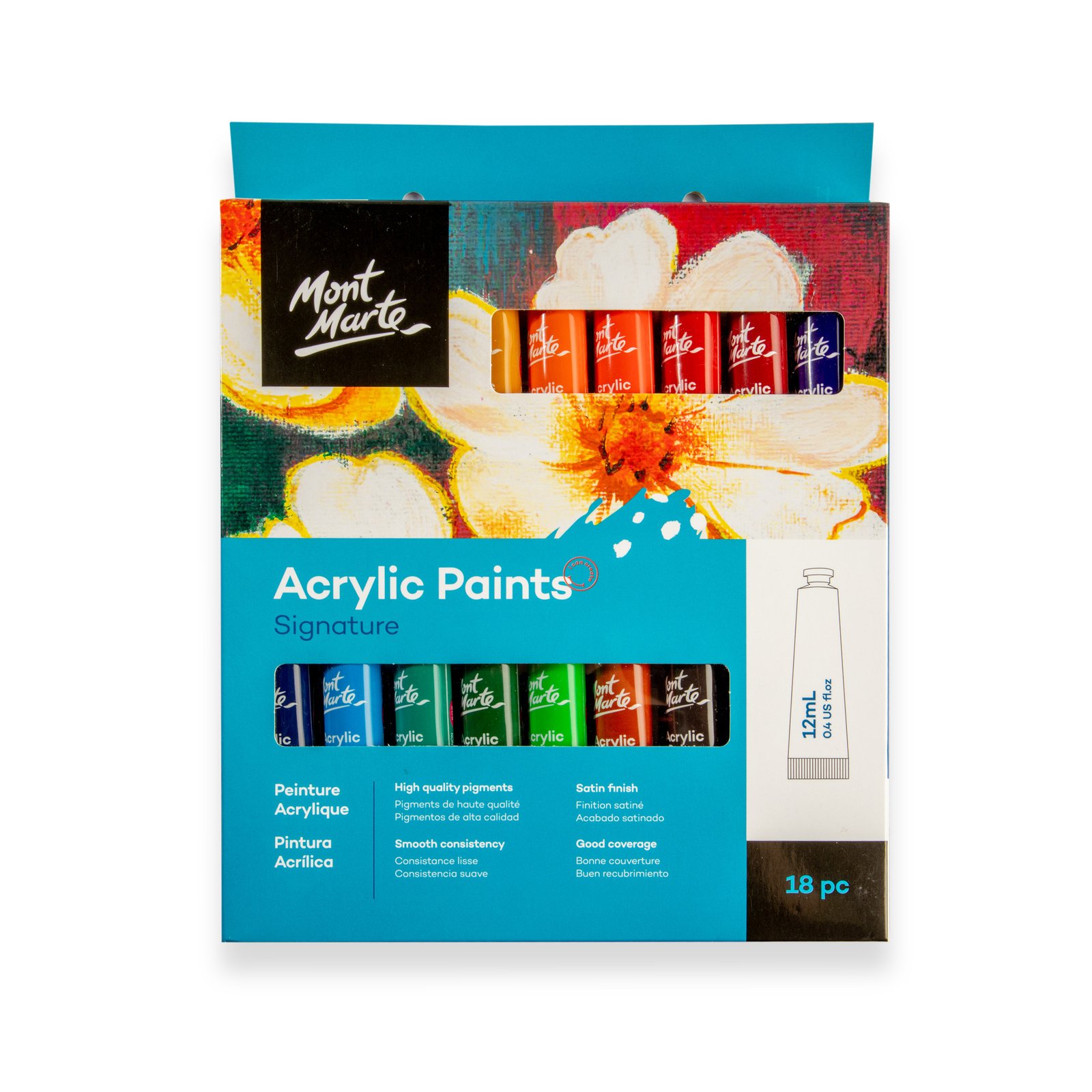 Acrylic Paint Set 18pc x 12ml