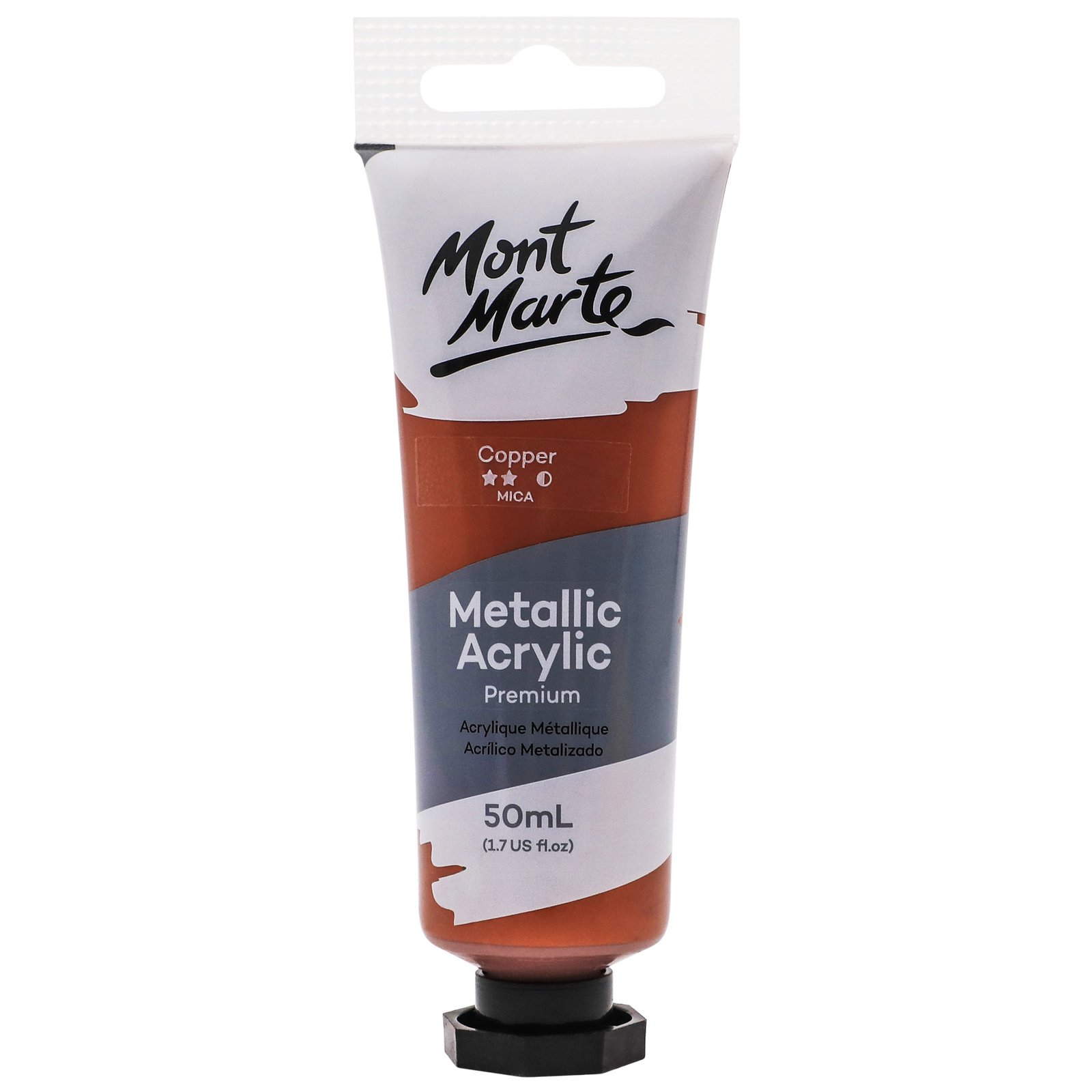 Metallic Acrylic Paint 50ml - Copper