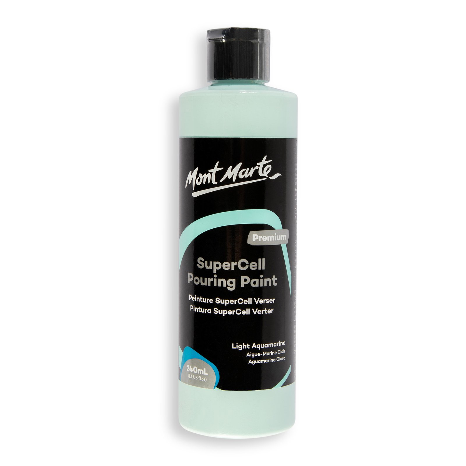SuperCell Pouring Paint 240ml -Light Aquamarine