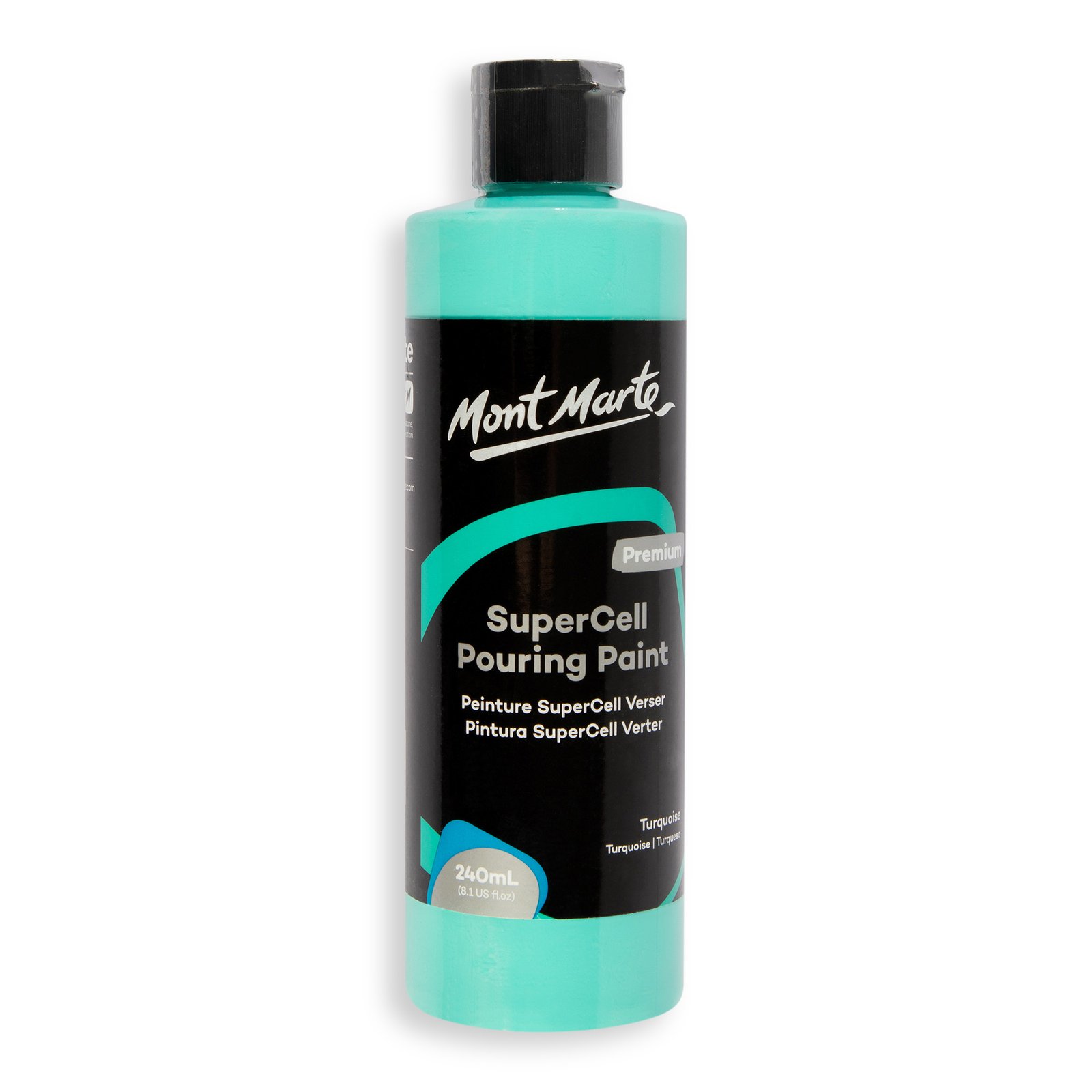 SuperCell Pouring Paint 240ml - Turquoise