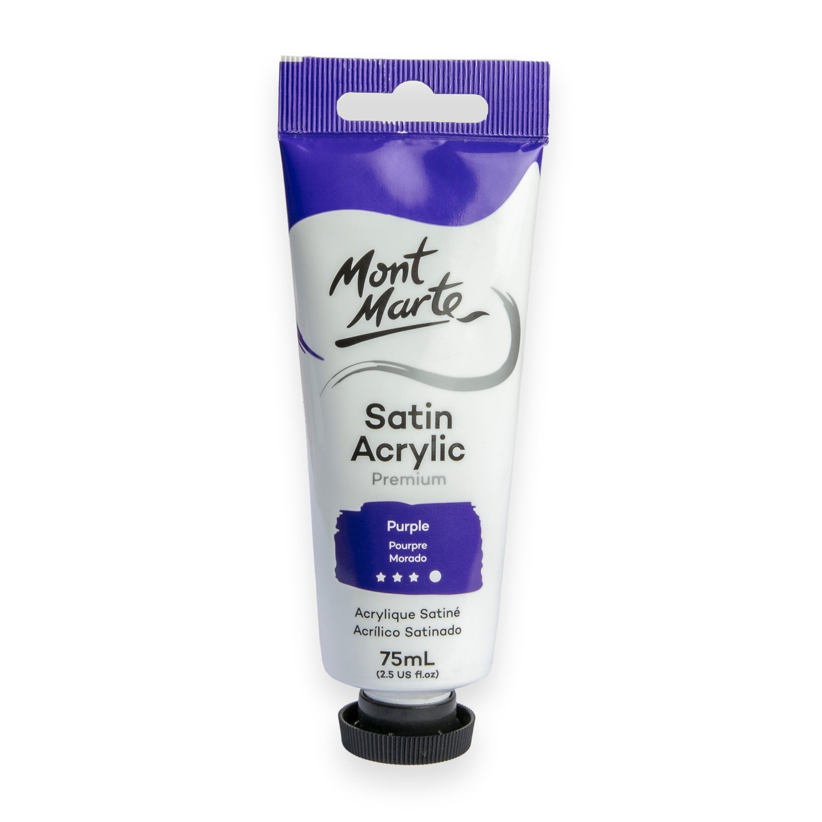 Satin Acrylic 75ml - Purple
