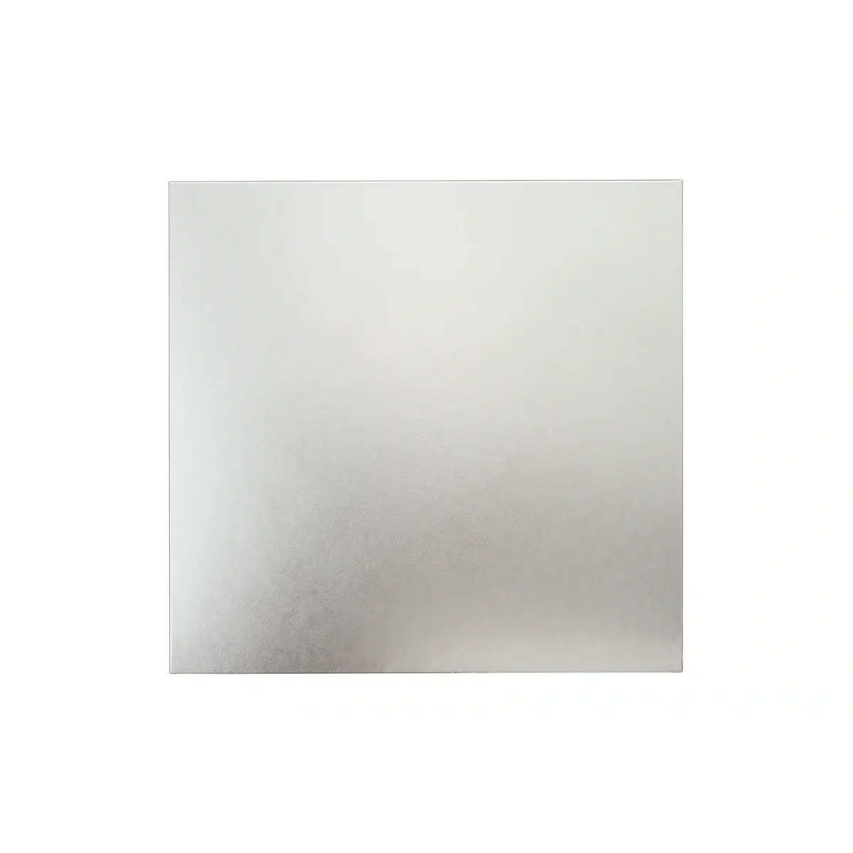 10in Silver Square Masonite Cake Board (10 Pack)
