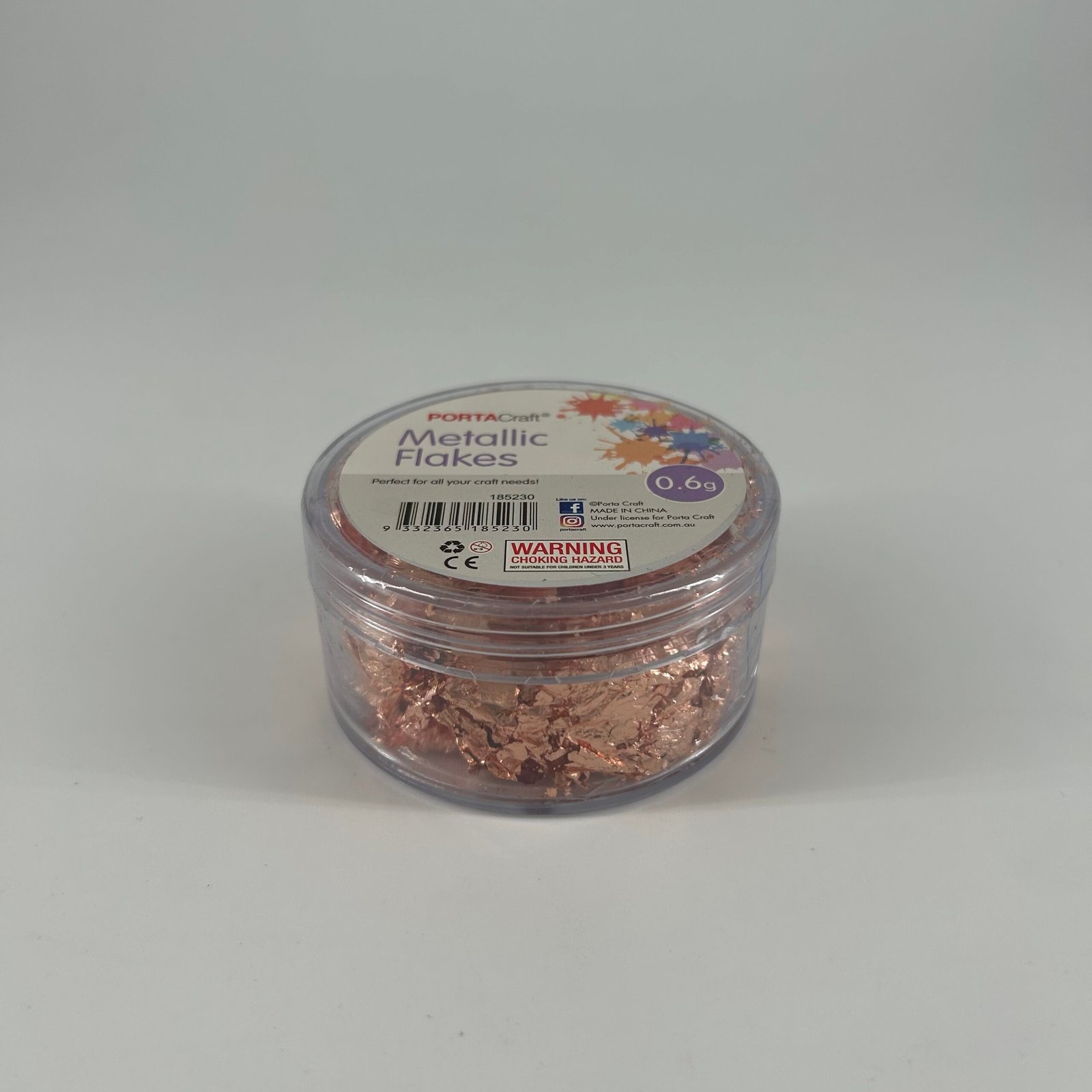 Metallic Flakes 0.6g Copper