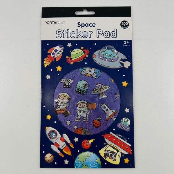 Sticker Pad 200pc - Space