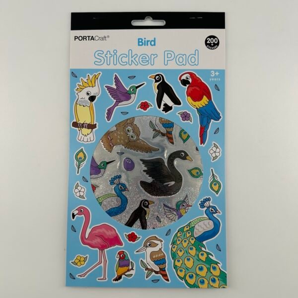 Sticker Pad 200pc - Bird