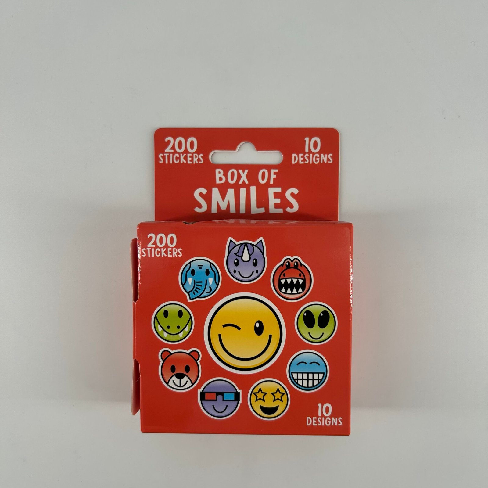 Sticker Roll 200pk Box of Smiles