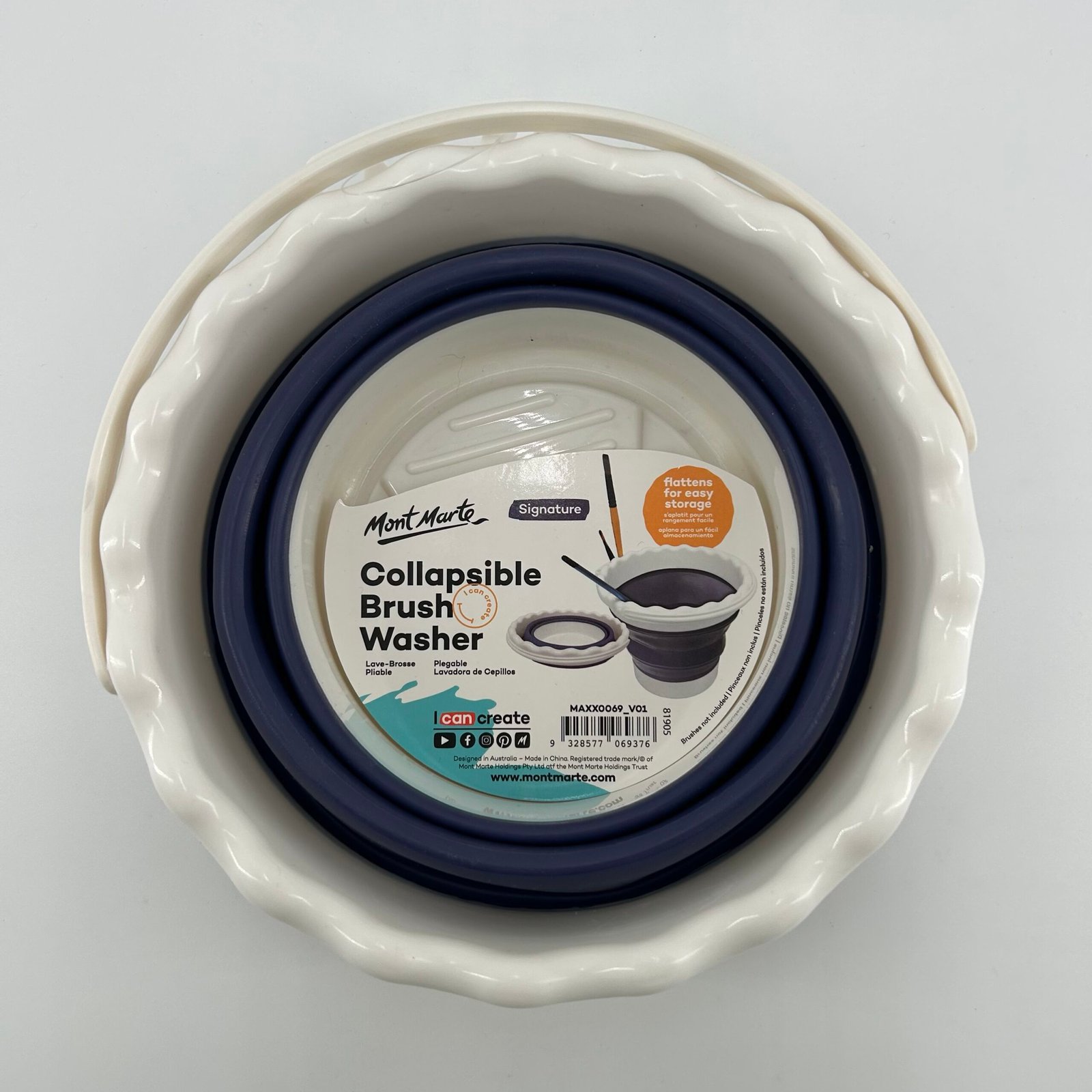Collapsible Brush Washer Round 20cm