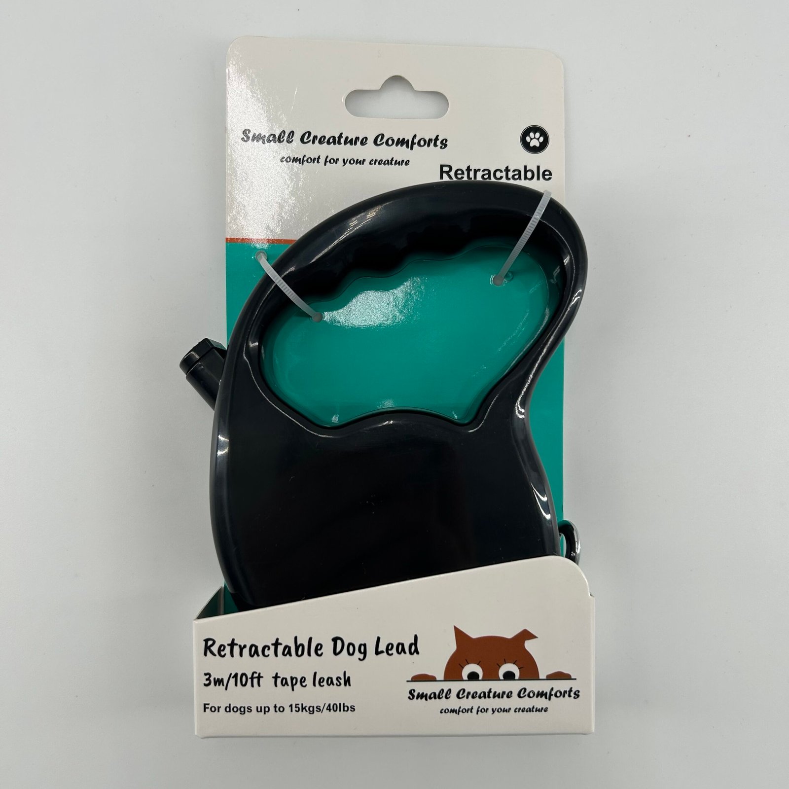 3M Retractable Dog Lead Black