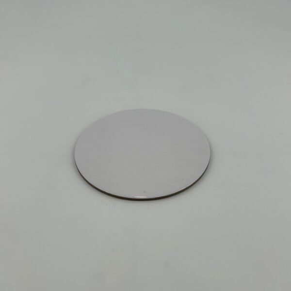 4in Round Compressed 2.5mm Cake Board - White (10 Pack)