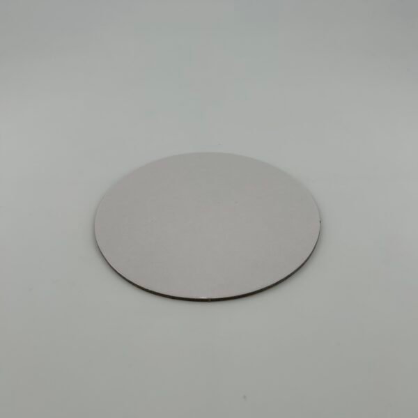6in Round Compressed 2.5mm Cake Board - White (8 Pack)