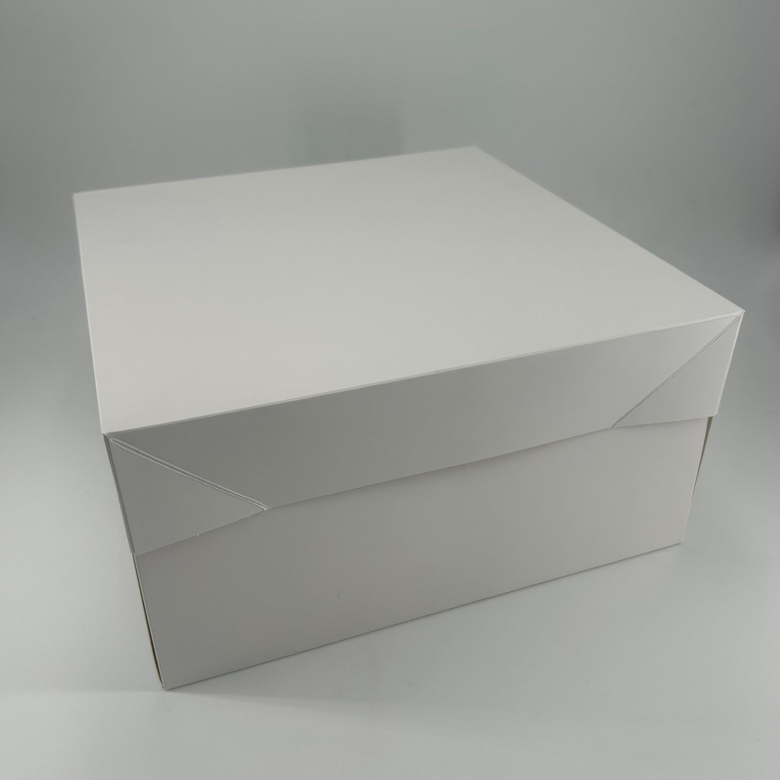 White 12in Standard Cake Box (12x12x6in) (5 Pack)