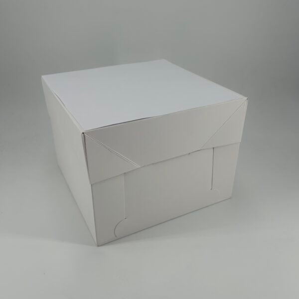 White 8in Standard Cake Box (8x8x6in) (5 Pack)
