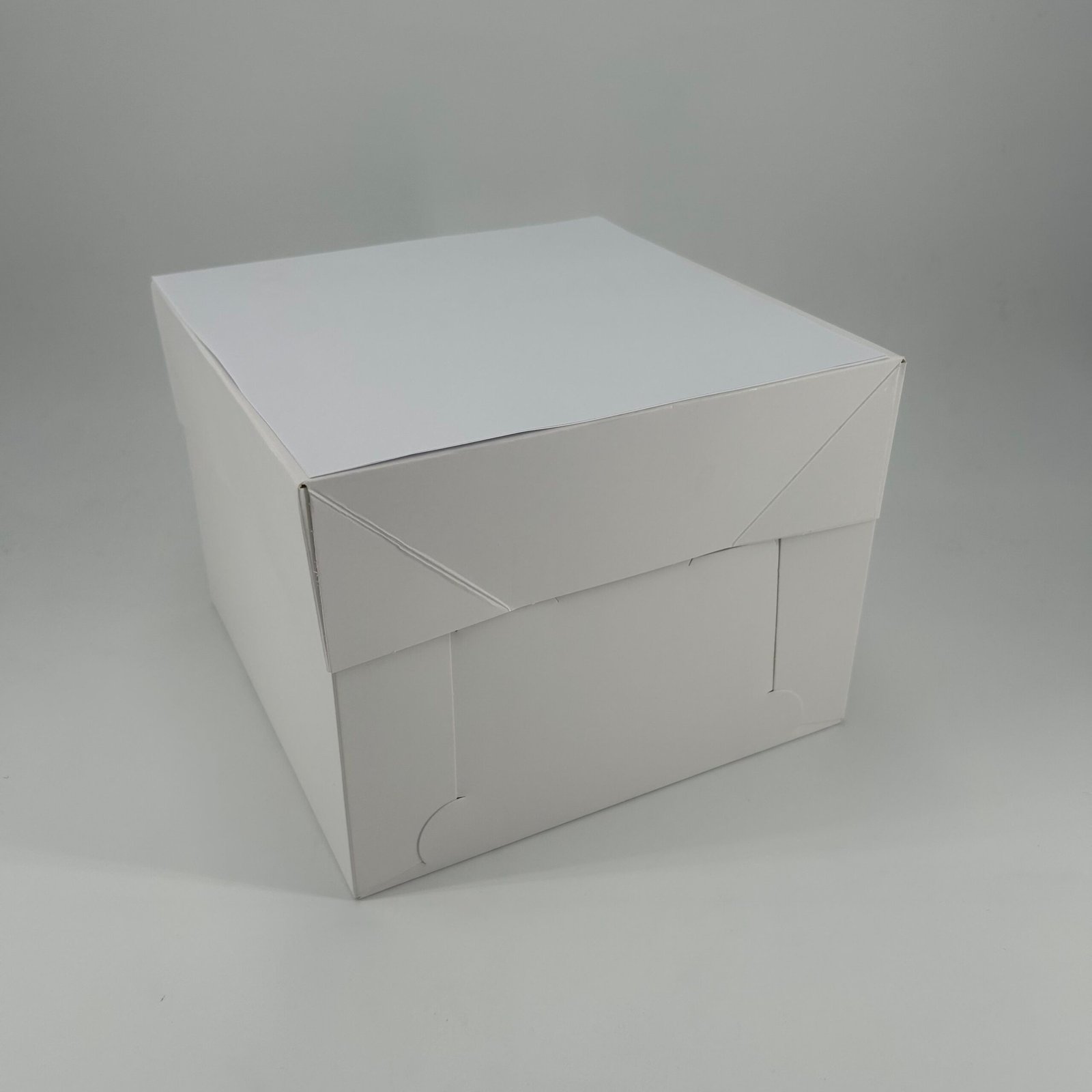 White 8in Standard Cake Box (8x8x6in) (5 Pack)