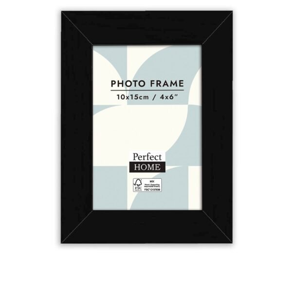 Porter 4x6 Inch Black Photo Frame