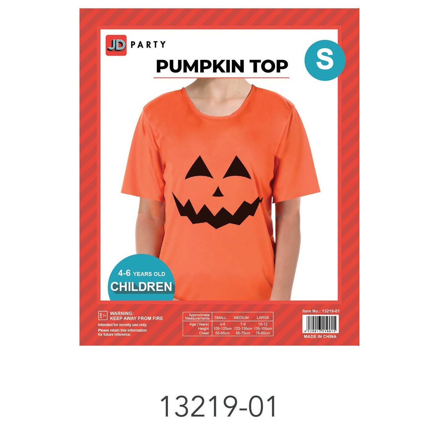 Children  Pumpkin Tshirt (Small)