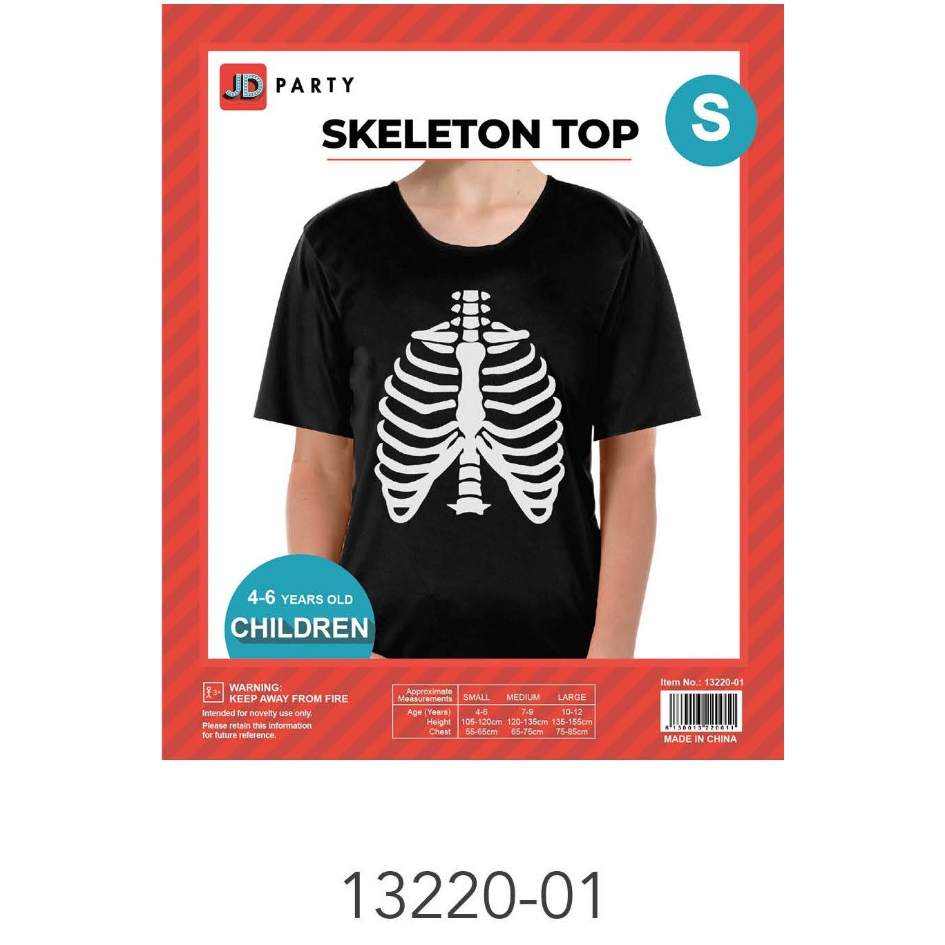 Children Skeleton Tshirt (Small)