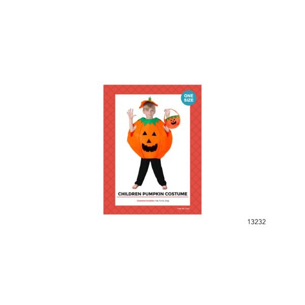 Children Pumpkin Felt Costume