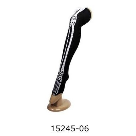 Stocking with Pattern & Bow (Skeleton)