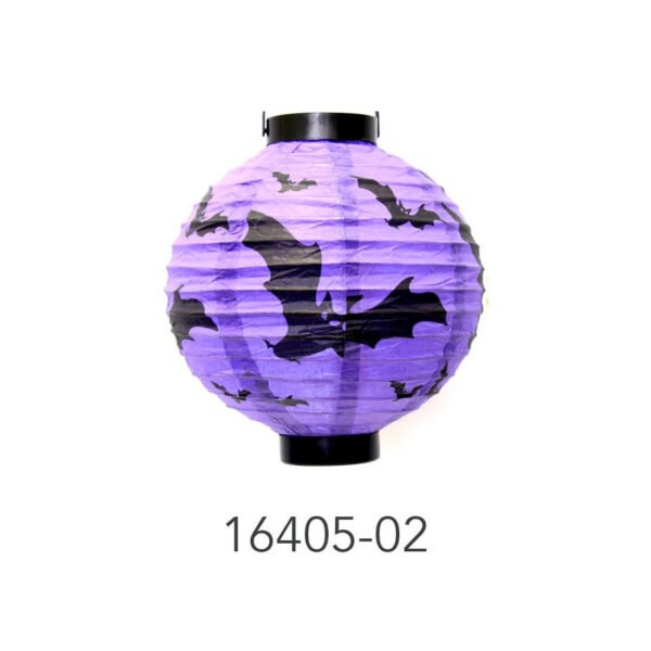 Halloween Lantern with Light (Bat)