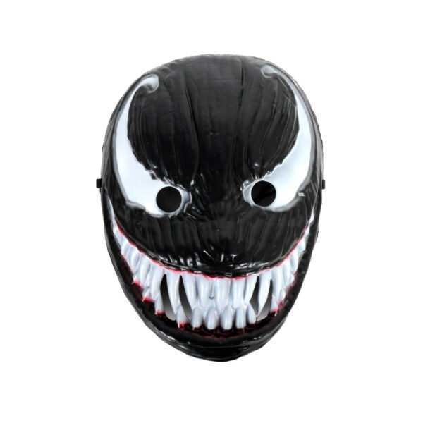 Plastic Mask (Scary Black Lizard)