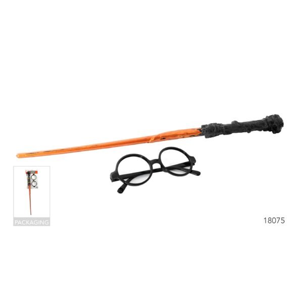 Wizard Wand and Glasses Set