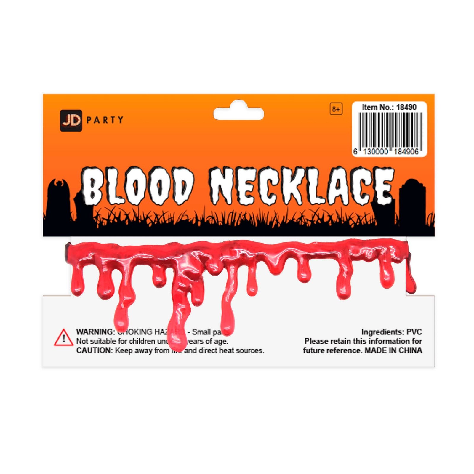 Fake Blood Necklace