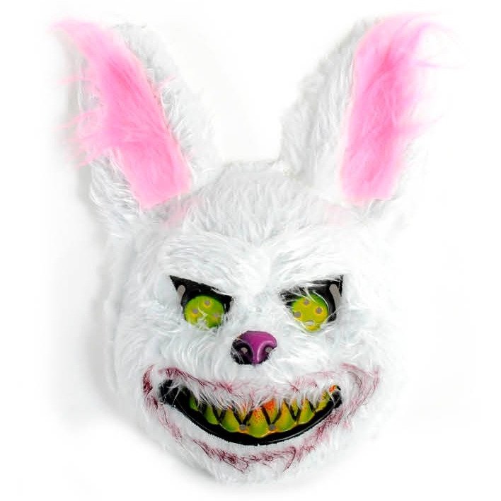 Scary Fluffy animal mask (Rabbit)