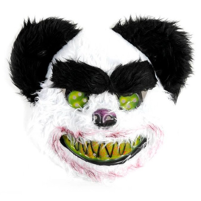 Scary Fluffy animal mask (Panda)