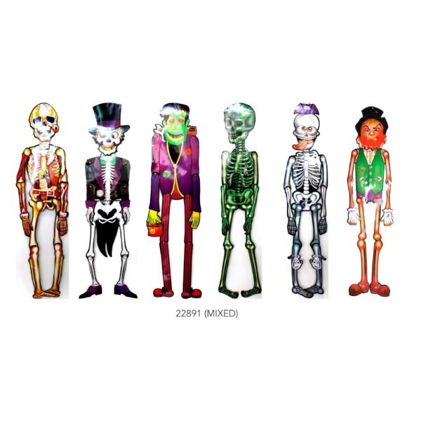 Paper Skeleton Hanging MIXED
