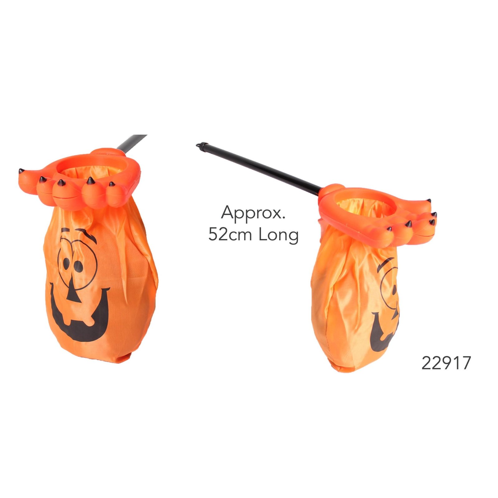Trick or treat Bag Hand (Orange)