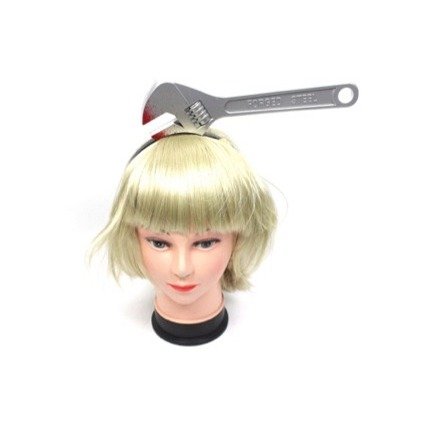 Wrench Headband (Silver)