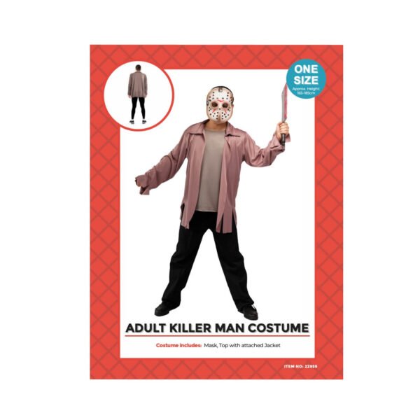 Adult Killer Man Costume