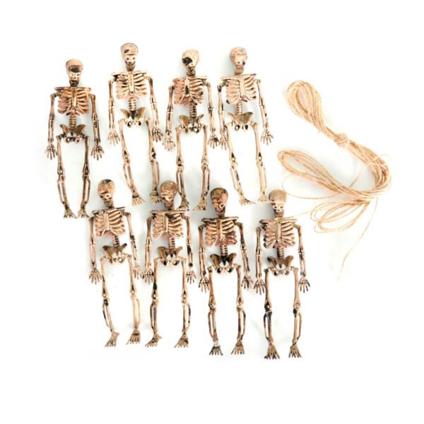 Deluxe Skeleton Garland 8pcs (6m long)