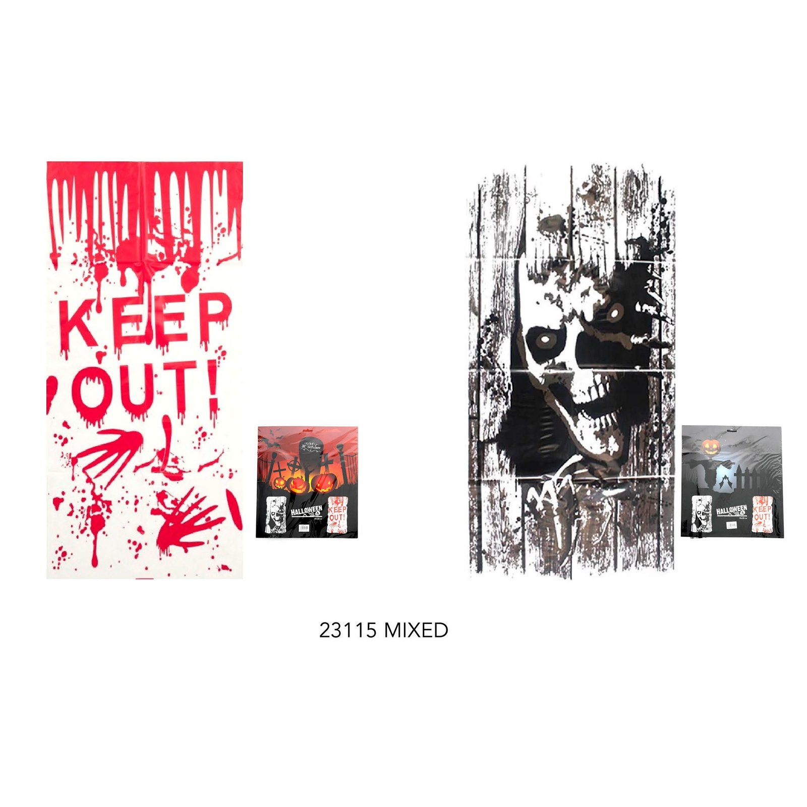 Horrow Door Banner (Mixed) 55x120cm