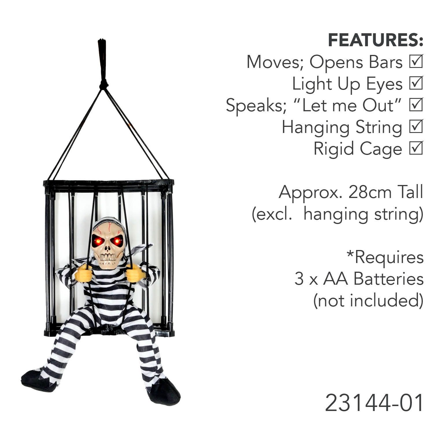 Animated Ghost Prisoner