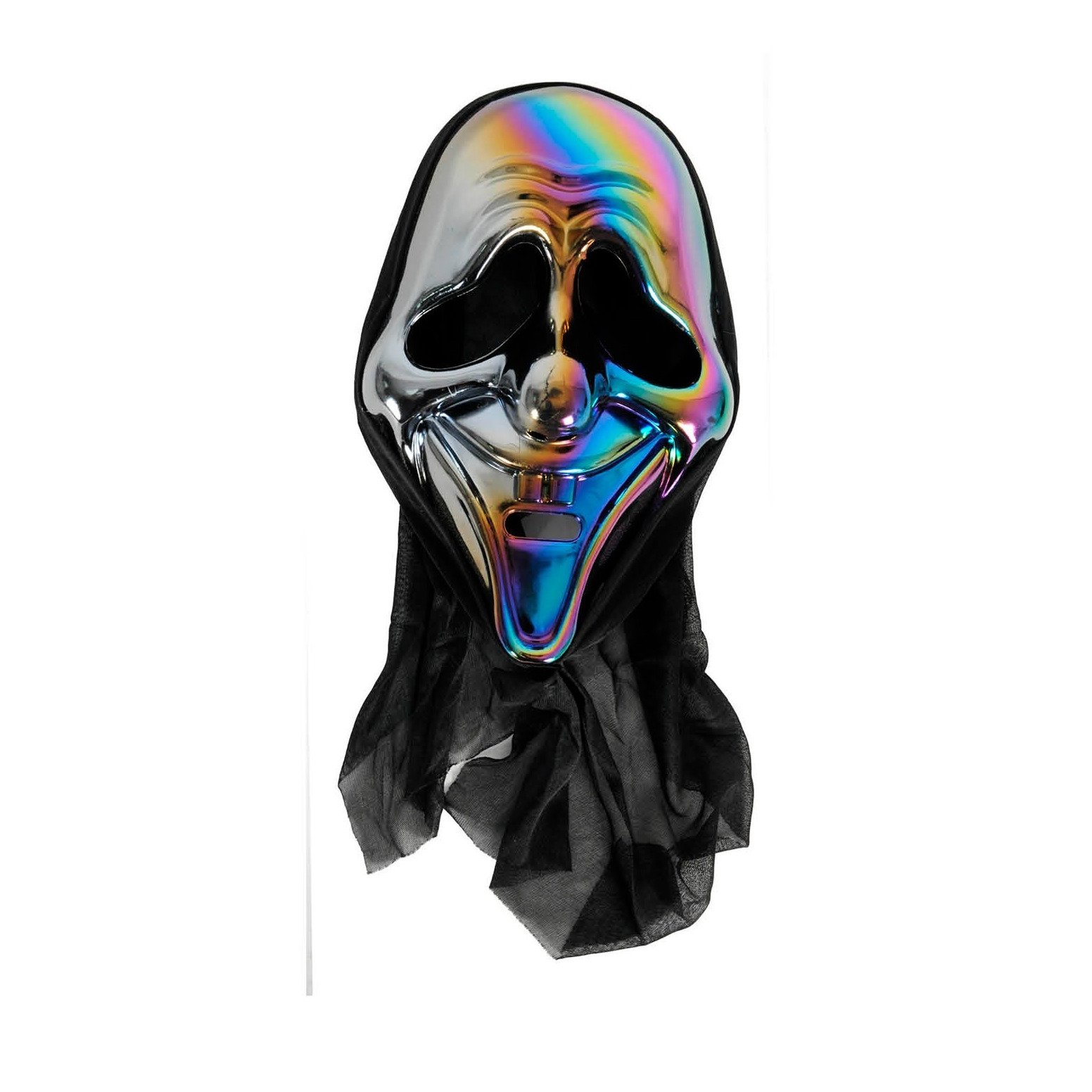 Holographic Clown Ghost mask