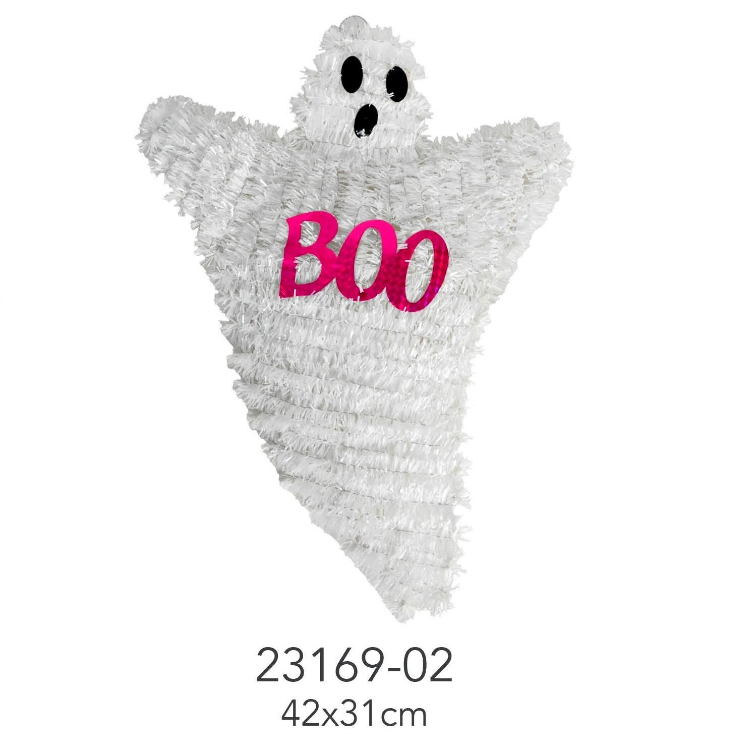 Halloween Tinsel Wall Décor (Ghost)