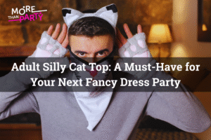 Adult Silly Cat Top: A Must-Have for Your Next Fancy Dress Party
