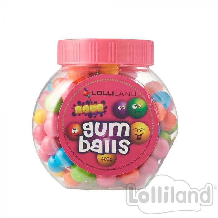 Sour Gumball Jar 400g