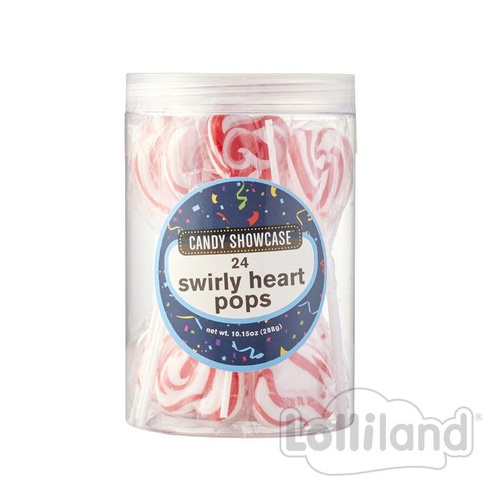 Swirl Heart Pop Red 288g
