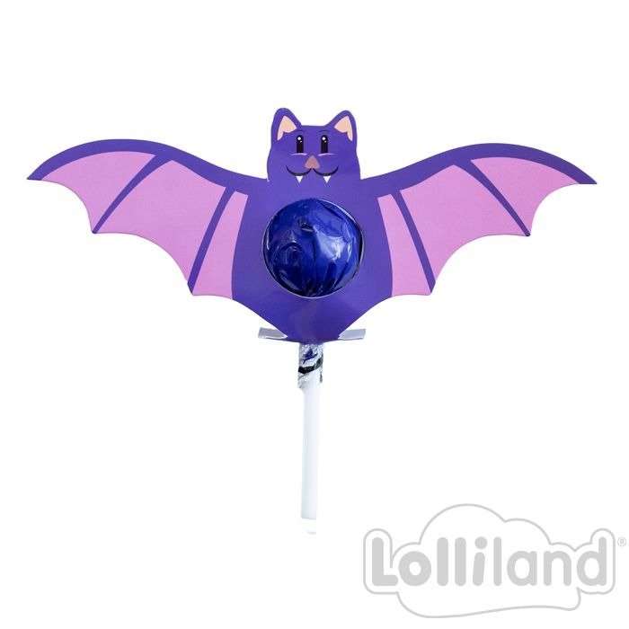 Halloween Pop Tag 5pk Bats