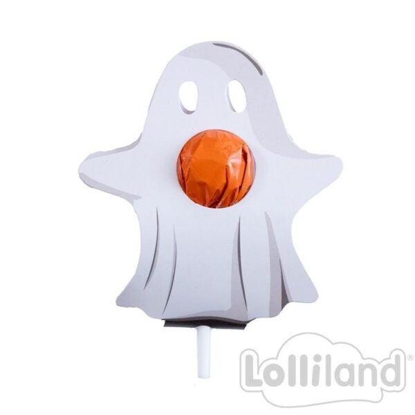 Halloween Pop Tag 5pk Ghosts