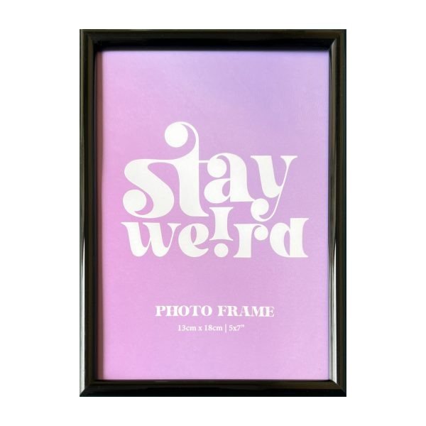 EasyFrame 5x7 Inch Black Photo Frame